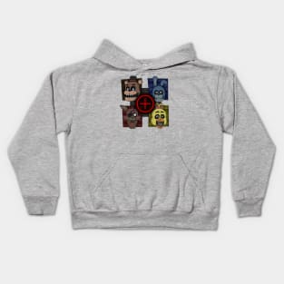 FNaF Plus Heads Kids Hoodie